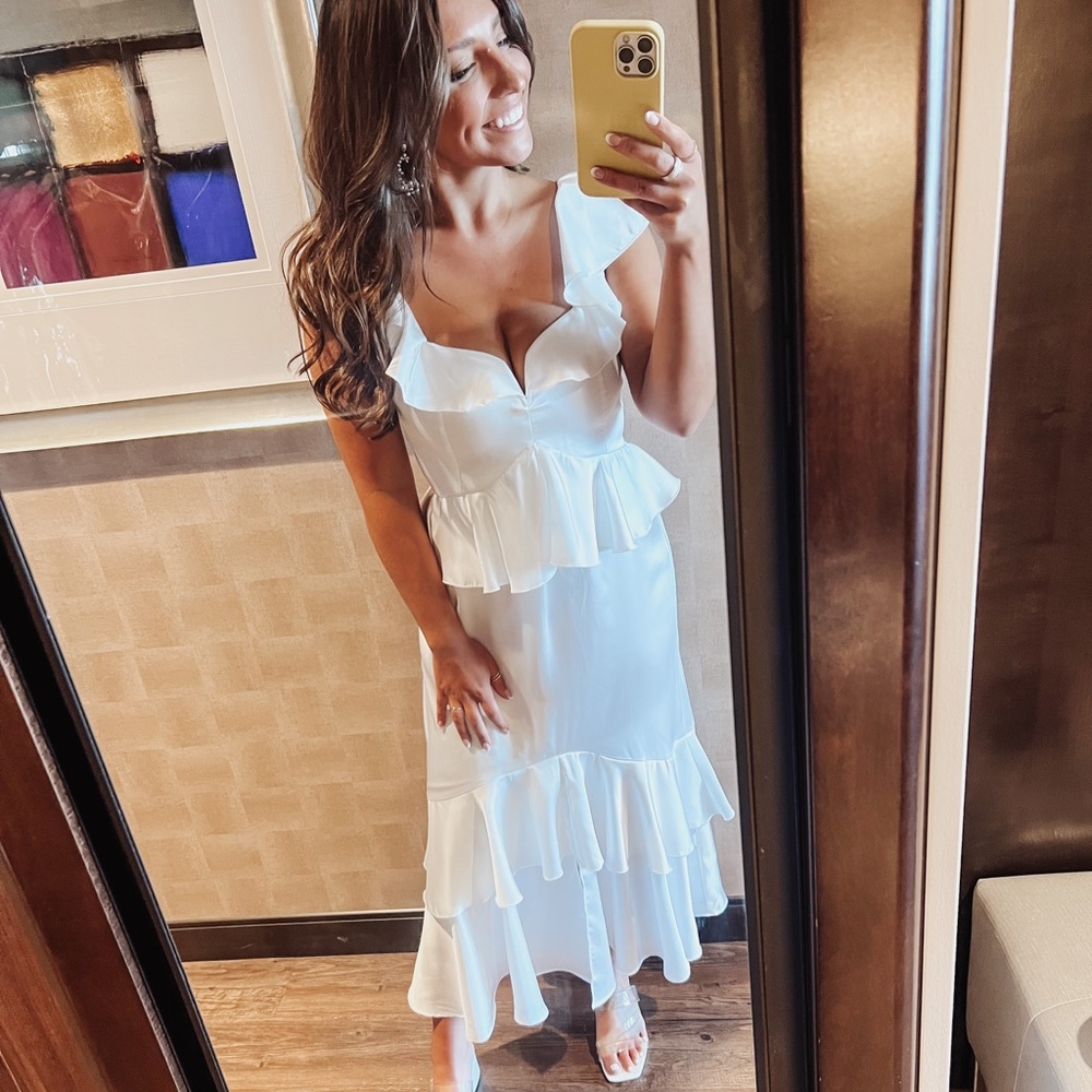Show Me Your Mumu x Reese Ruffle Dress